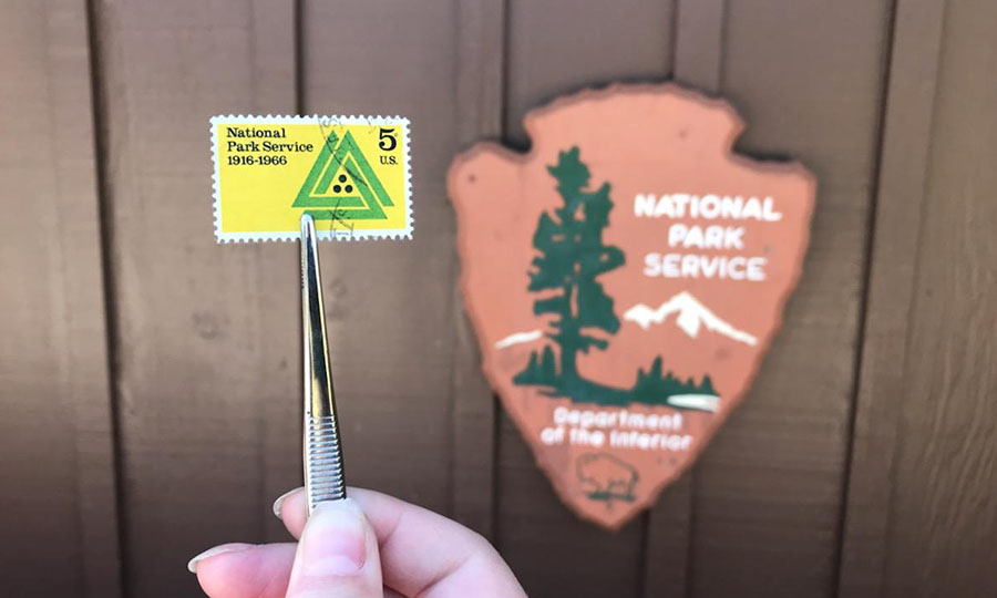 Here’s a (very brief) history of the National Park Service and how this stamp fits into its history.